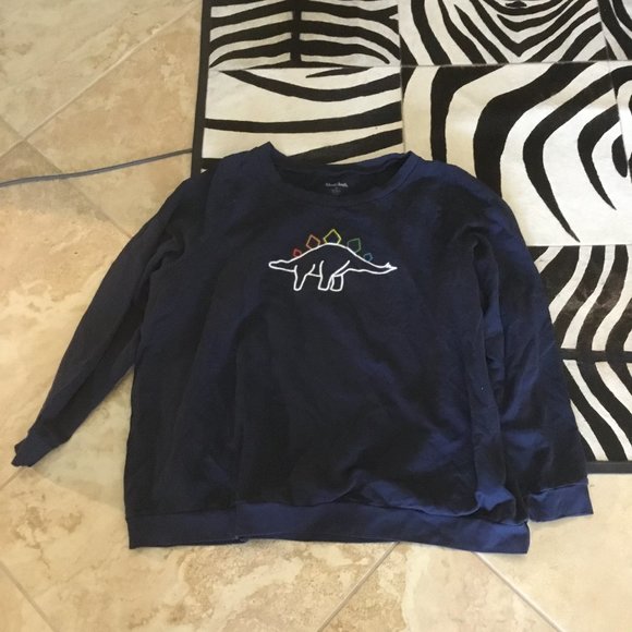 Modcloth Tops - Modcloth Glow in dark dino sweatshirt size 3x New